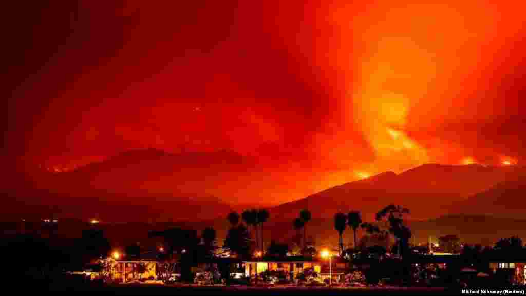 Американский штат Калифорния в этом году охватил один из сильнейших пожаров за последние несколько лет – за неделю произошло 630 возгораний