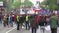 Протесты в Сербии: шестой день Протесты в Сербии: шестой день