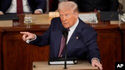 Президент США Дональд Трамп выступил со своим первым на новом сроке обращением к Конгрессу