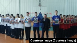 Открытие волейбольного турнира. Митинг памяти погибших