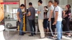 В день по $12. Как на ташкентских рынках заработали первые банкоматы Узбекистана В день по $12. Как на ташкентских рынках заработали первые банкоматы Узбекистана