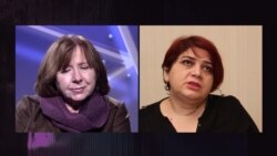 "Женщин сажают, женщин пытают". Разговор Светланы Алексиевич с Хадиджей Исмайловой "Женщин сажают, женщин пытают". Разговор Светланы Алексиевич с Хадиджей Исмайловой