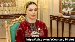 Огулджахан Атабаева. Фото государственных СМИ Туркменистана