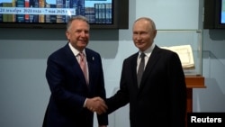 Уиткофф и Путин на встрече 11 апреля