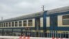 Ukraine -- Explosion at a railway station in Zhytomyr region, 24 October 2025/ Вибух на залізничному вокзалі у Житомирській області 