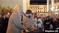 Выступление музыкантов в Петербурге