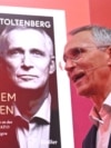 Йенс Столтенберг выступает на Франкфуртской книжной ярмарке 17 октября 2025 года