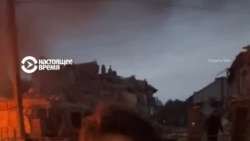 "Зверские удары, целеустремленный террор". Кадры ночной российской атаки на Киев "Зверские удары, целеустремленный террор". Кадры ночной российской атаки на Киев